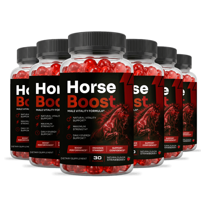 Horse Boost easy daily strawberry gummy format